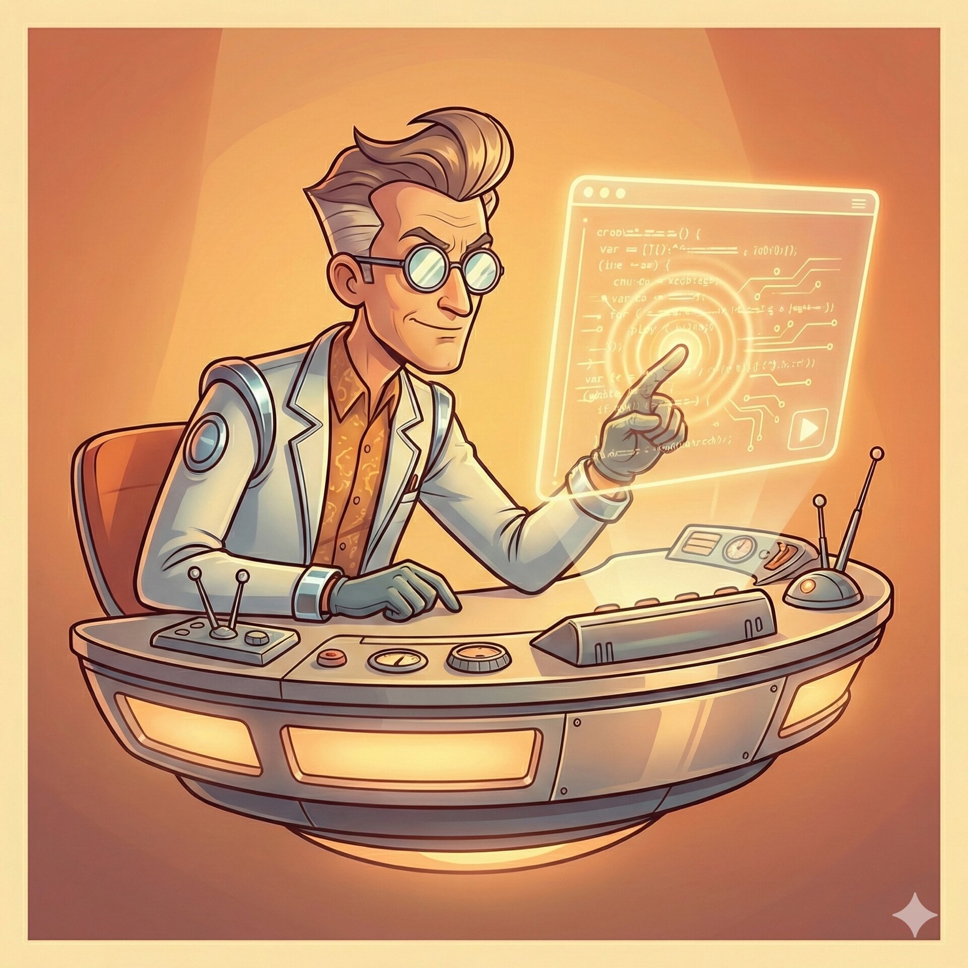 Instructor pointing at and interacting with the code